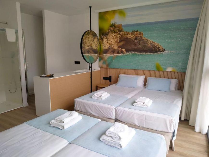 Habitación Cuádruple - vistas al jardín