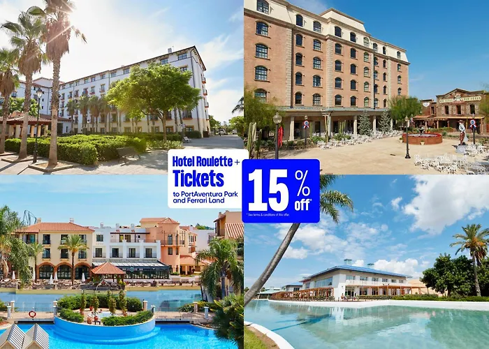 Portaventura Hotel Roulette - Includes Unlimited Access To Portaventura Park & 1 Access To Ferrari Land Salou