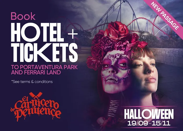 Portaventura Hotel Roulette - Includes Unlimited Access To Portaventura Park & 1 Access To Ferrari Land Salou